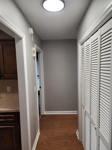 a view of bathroom with a toilet