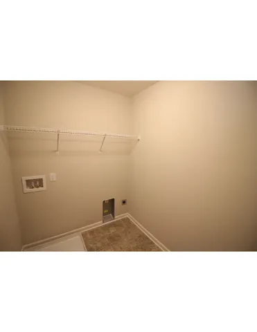 a open area with a bench