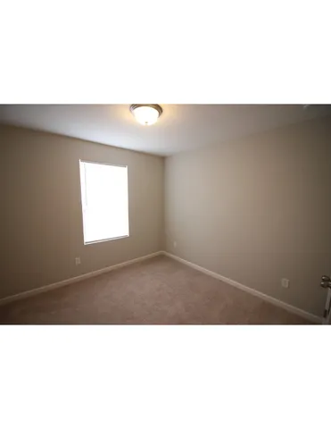 a open living room with a window