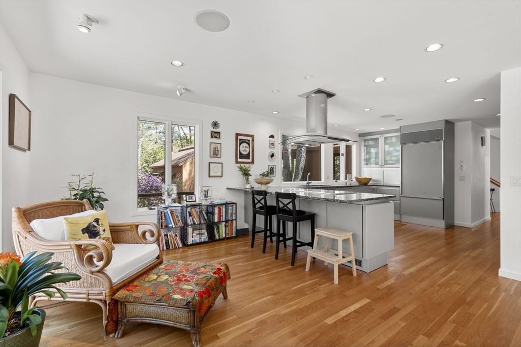 11 Chaplin Road Boxford, MA 01921 - Photo 13 of 42 a living room with furniture a wooden floor and next to a window