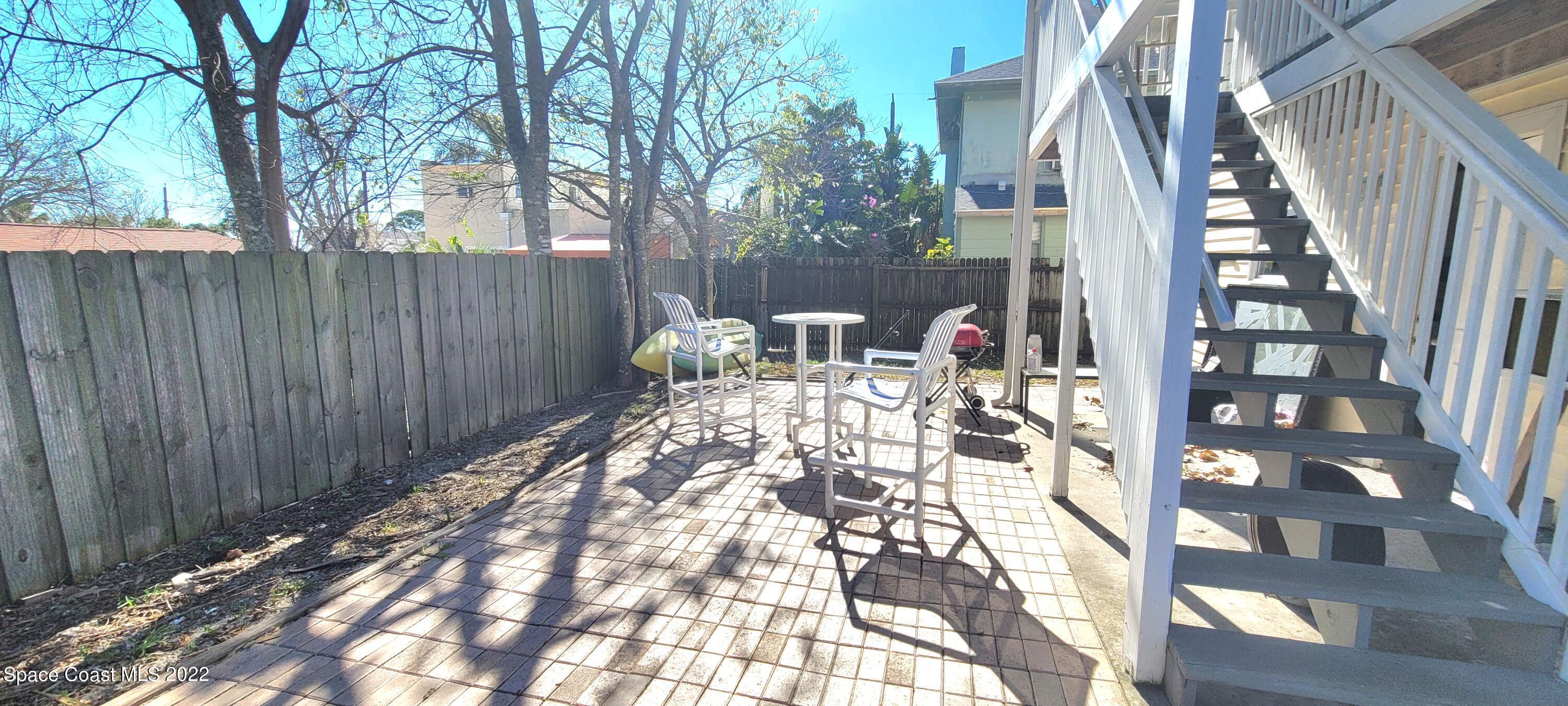 802 Forrest Avenue, Unit A Cocoa, FL 32922 - Photo 15 of 16 a view of balcony and patio