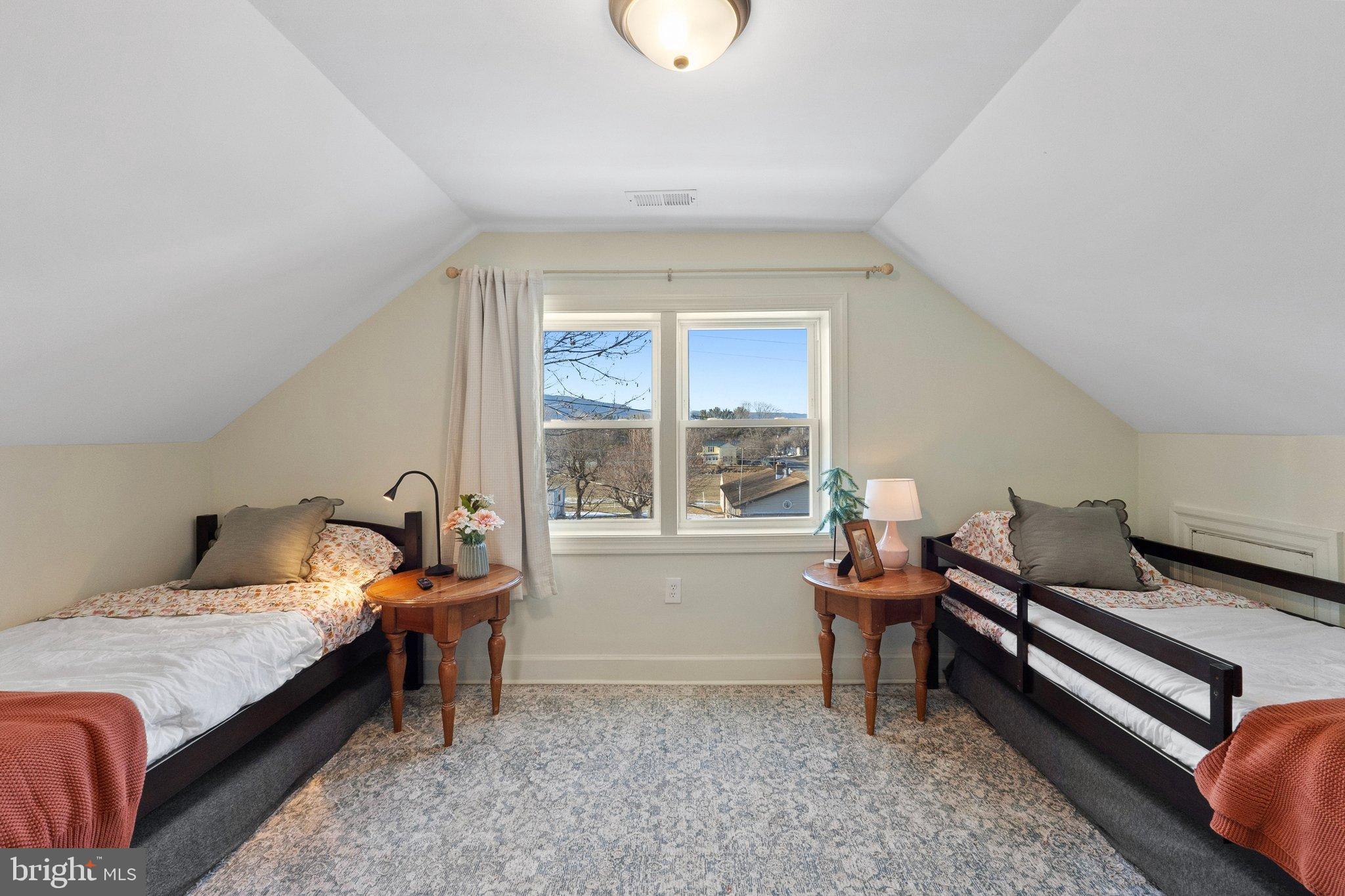 701 South 2nd Street Shenandoah, VA 22849 - Photo 36 of 39 Charming attic bedroom with scenic views.
