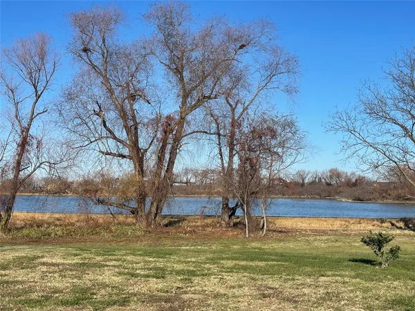 a large body of water with water fall