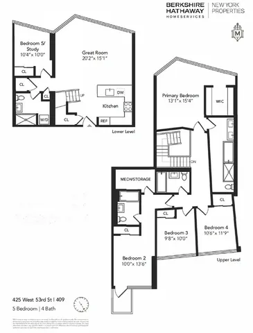 $17,500 | 425 West 53rd Street, Unit 409 | Hell's Kitchen