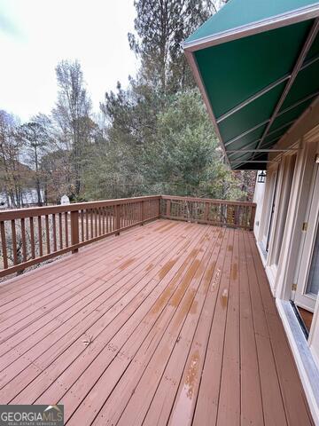 242 Ebenezer Church Road Fayetteville, GA 30215 - Photo 36 of 46 a view of deck with wooden floor and outdoor space