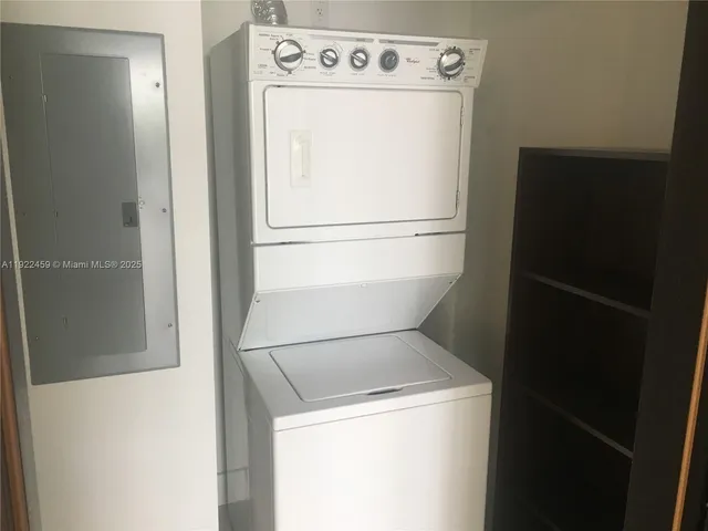 a view of walk in closet