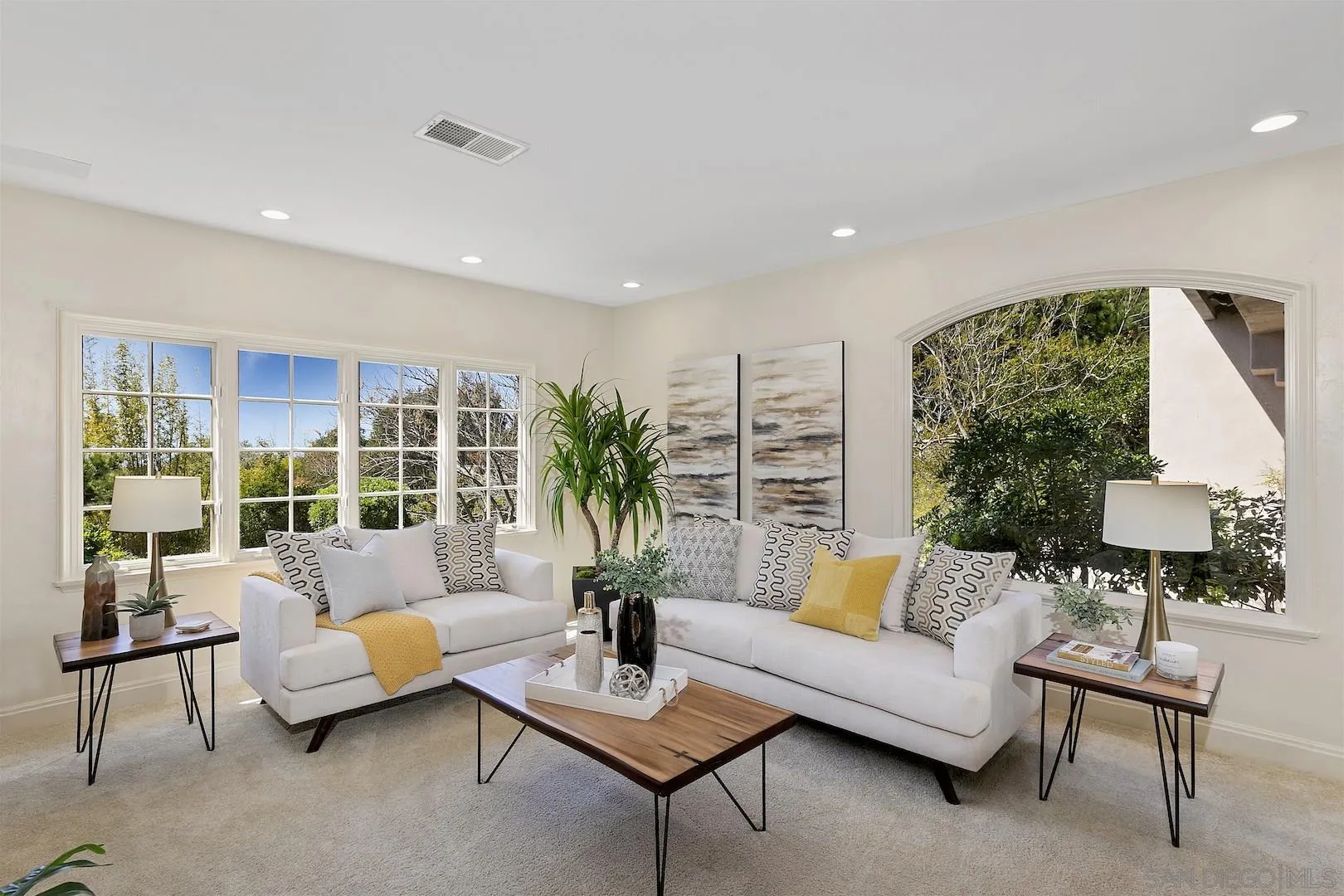9660 Blackgold Road La Jolla, CA 92037 - Photo 22 of 32 a living room with furniture and a large window