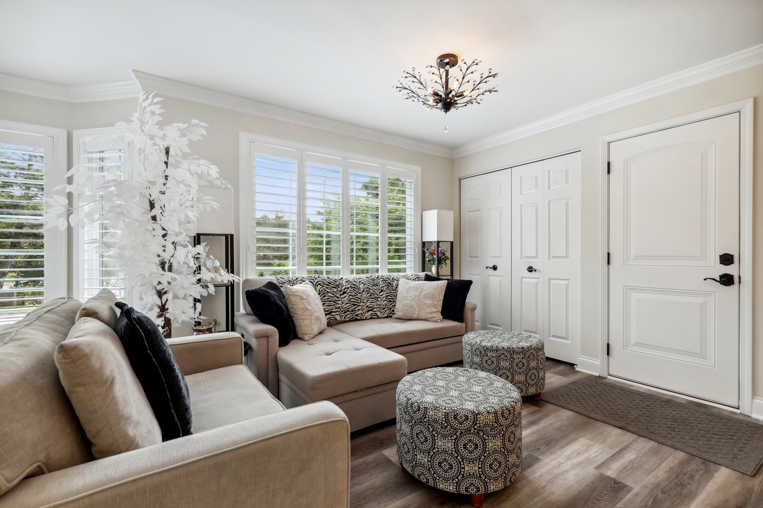 10508 Golf Road Orland Park, IL 60462 - Photo 11 of 50 a living room with furniture and a large window