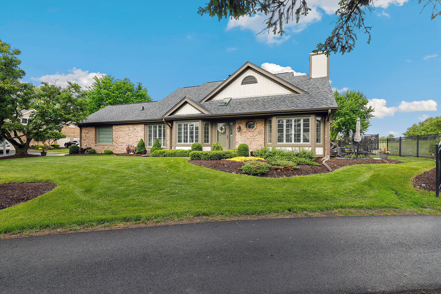 10508 Golf Road Orland Park, IL 60462 - Photo 2 of 50 a front view of a house with a yard