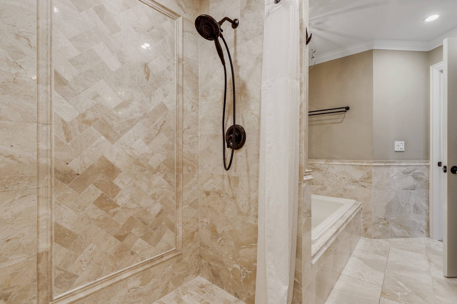 10508 Golf Road Orland Park, IL 60462 - Photo 25 of 50 a bathroom with a shower