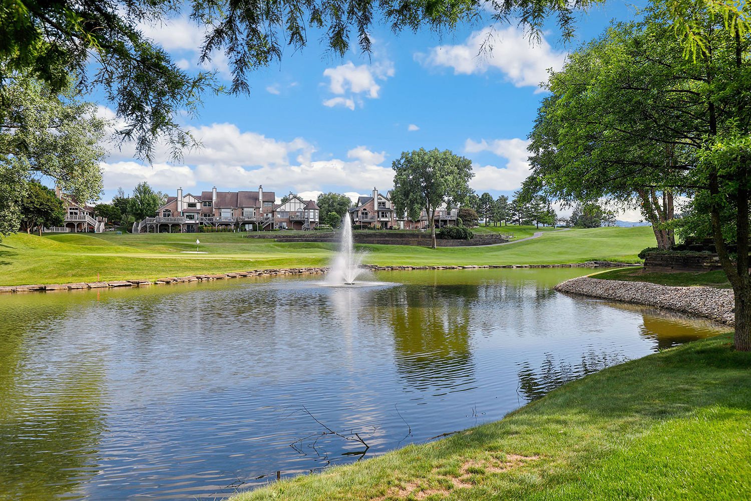 10508 Golf Road Orland Park, IL 60462 - Photo 42 of 50 a view of a lake with a big yard