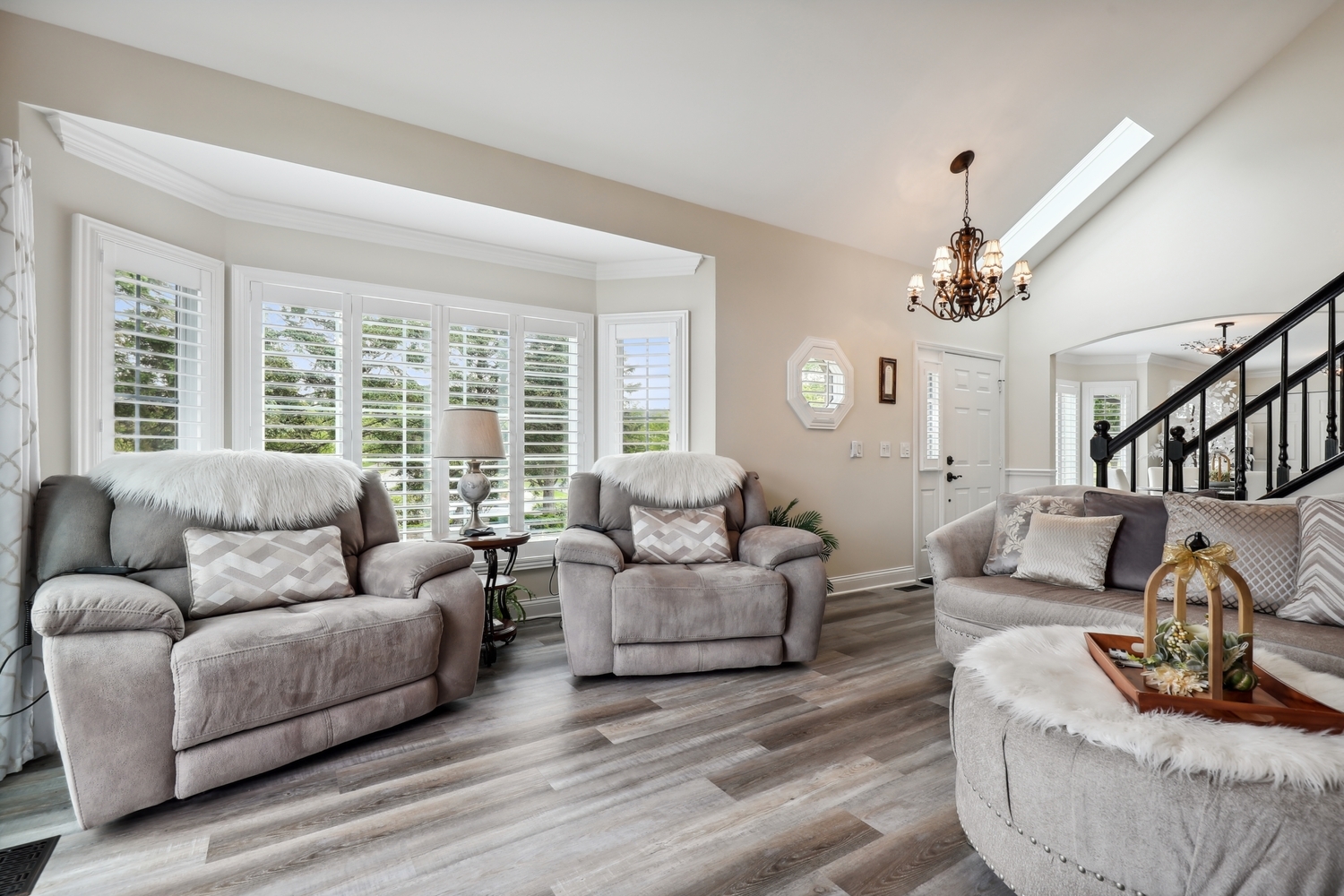 10508 Golf Road Orland Park, IL 60462 - Photo 8 of 50 a living room with furniture and a large window