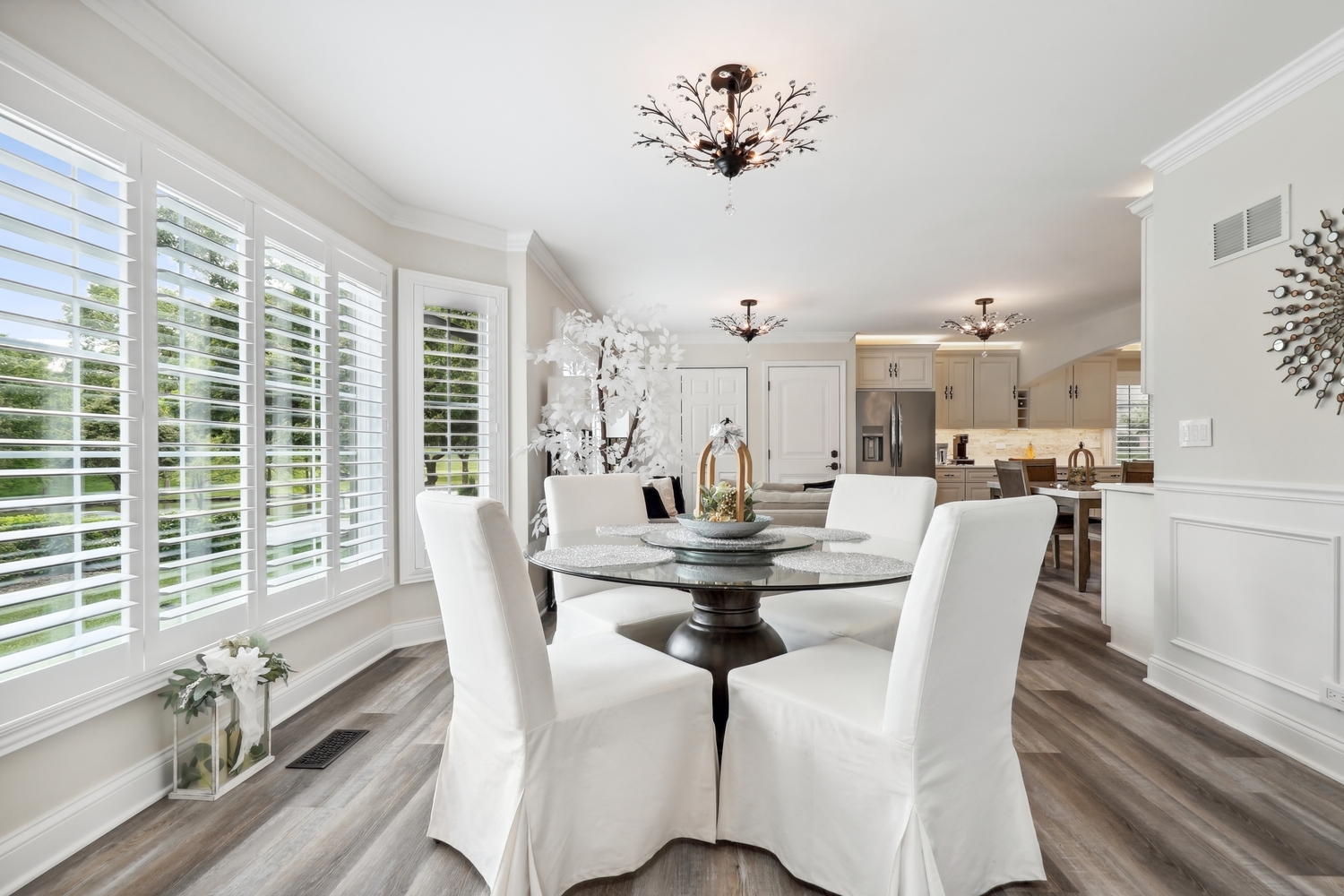 10508 Golf Road Orland Park, IL 60462 - Photo 9 of 50 a view of a dining room with furniture window and outside view