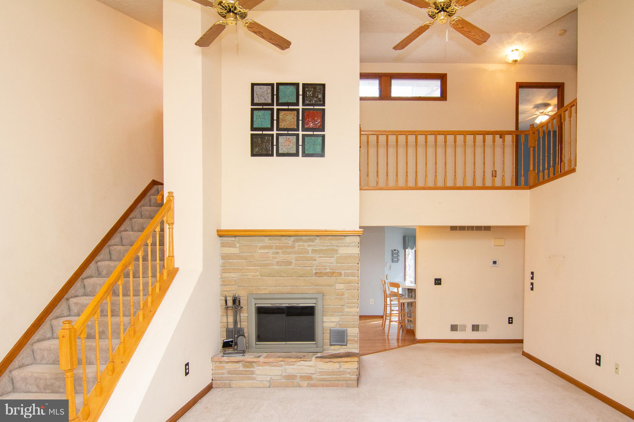 3811 Old Hanover Road Westminster, MD 21158 - Photo 6 of 34 2nd floor overlook into the GREAT Room