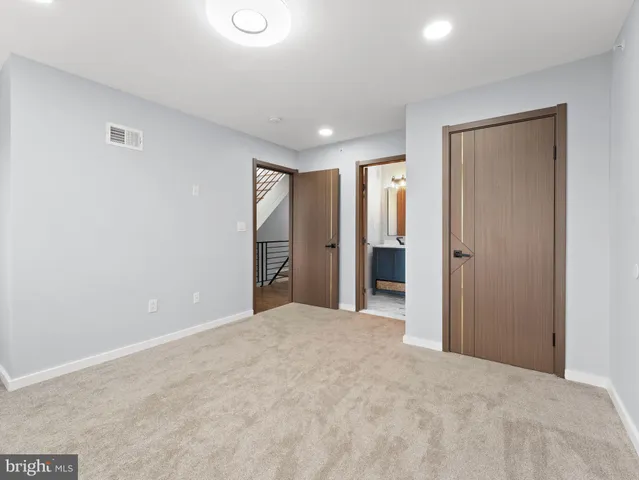 a view of empty room