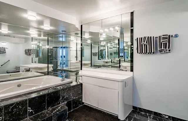 a room with storage and utility