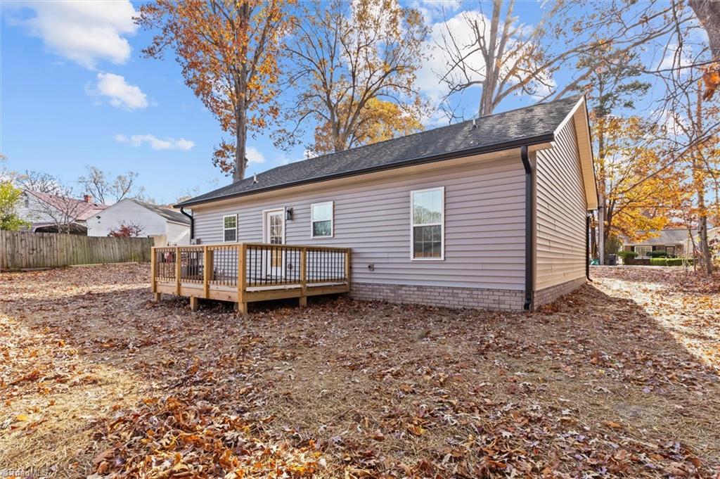 402 North Ward Avenue High Point, NC 27262 - Photo 27 of 28 Large .22 acre lot which is partially fenced too!