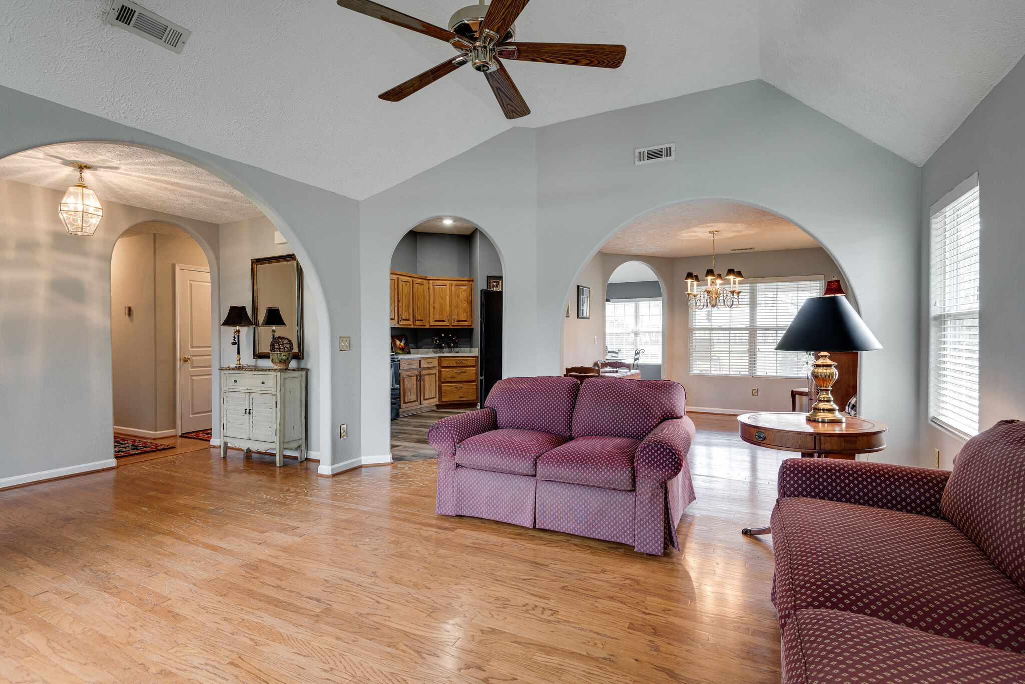 3944 Kedron Road Spring Hill, TN 37174 - Photo 8 of 31 a living room with furniture and a large window
