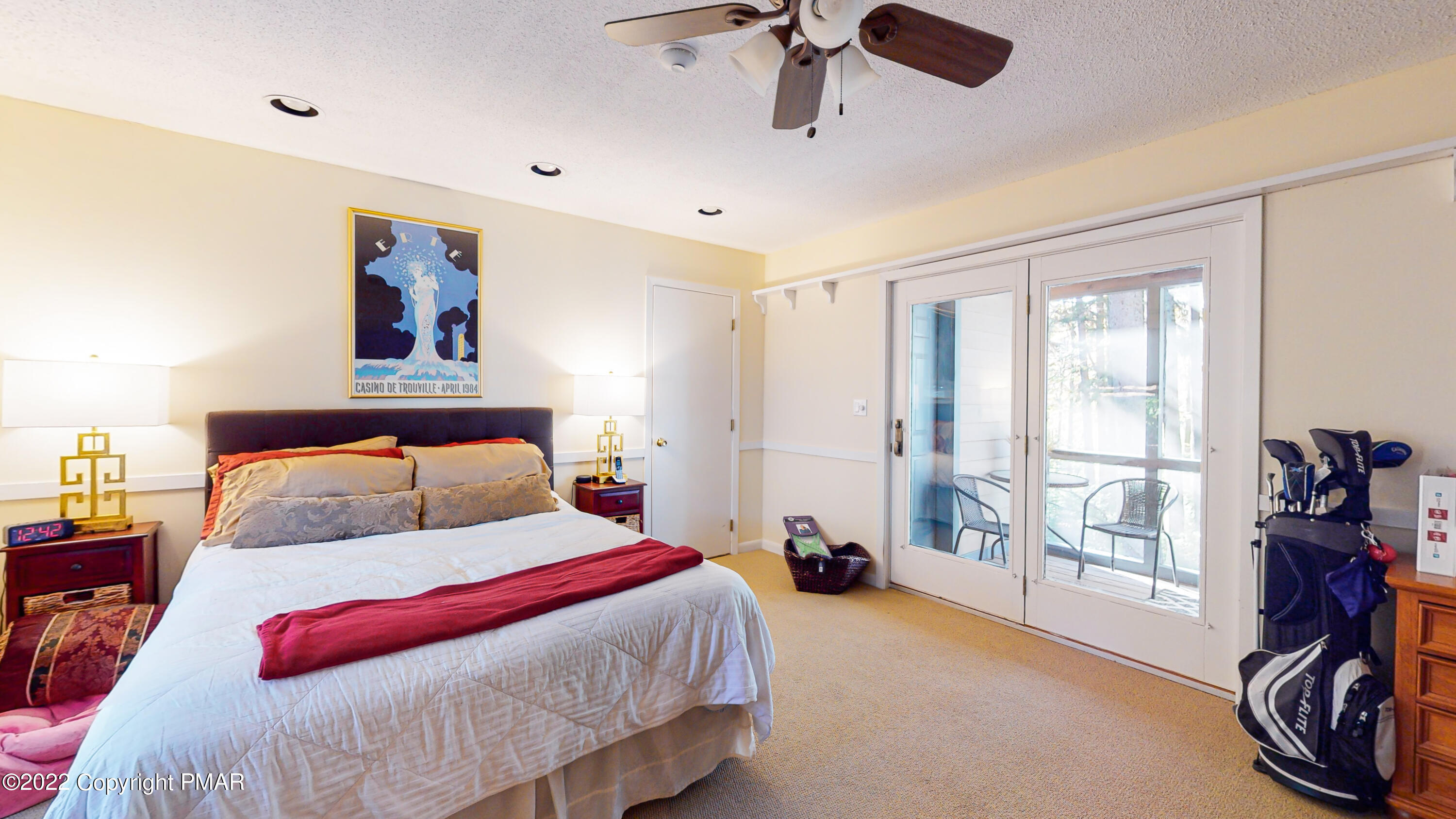 2169 Oak Hill Drive Canadensis, PA 18325 - Photo 10 of 40 a bedroom with a bed and a large window