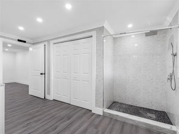 a view of a bathroom