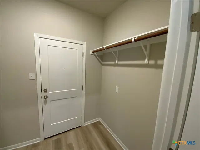 a view of closet