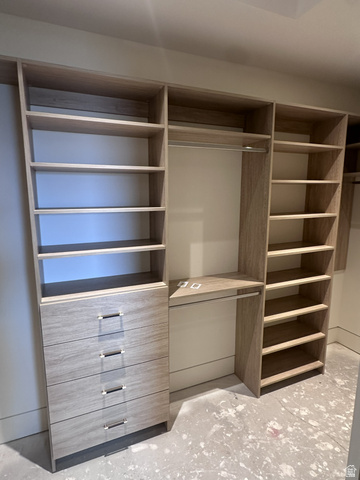 1918 Chimney Rock Road Heber City, UT 84032 - Photo 61 of 74 Custom closet system featuring a wood-finish design
