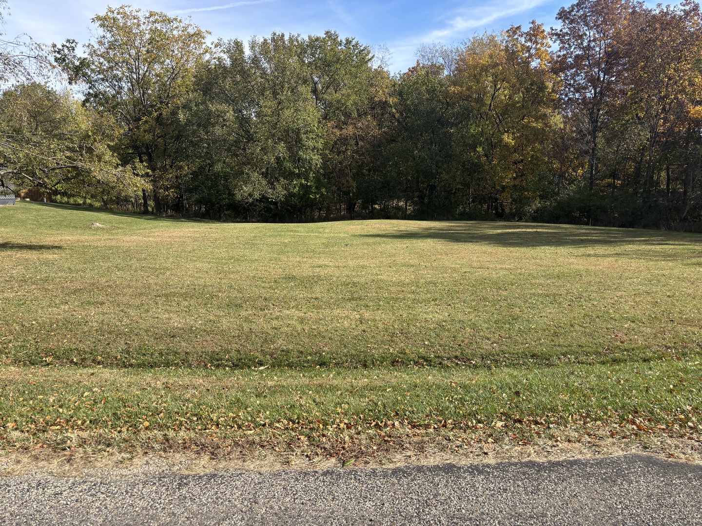 a view of an outdoor space and swimming pool