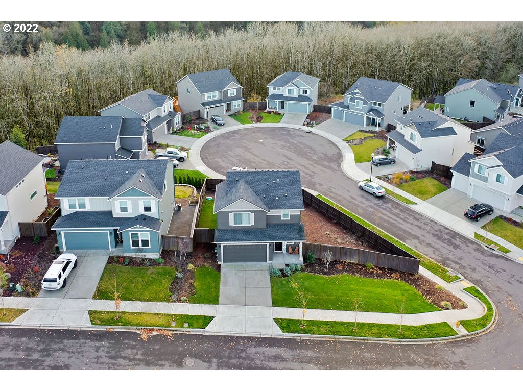 2620 South 12th Court Ridgefield, WA 98642 - Photo 3 of 20 a aerial view of residential houses with outdoor space and parking