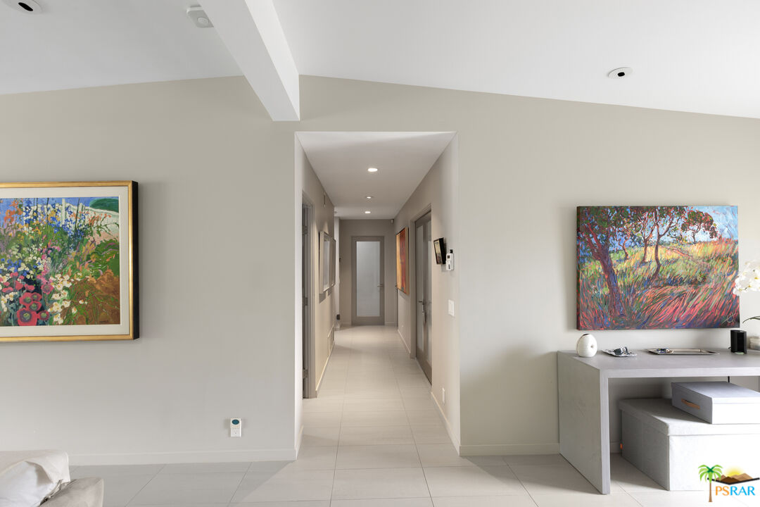 646 East Morongo Road Palm Springs, CA 92264 - Photo 15 of 45 a view of a hallway with workspace