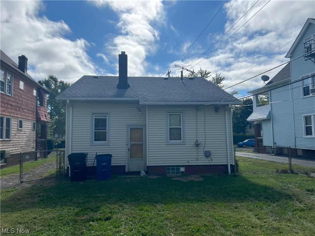 17815 Olympia Road Cleveland, OH 44112 - Photo 2 of 27 Back of property featuring a yard