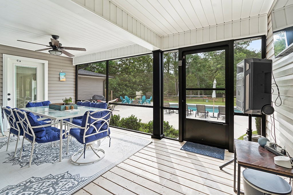 1014 Chinquapin Road Greenwood, SC 29646 - Photo 22 of 37 Screened porch