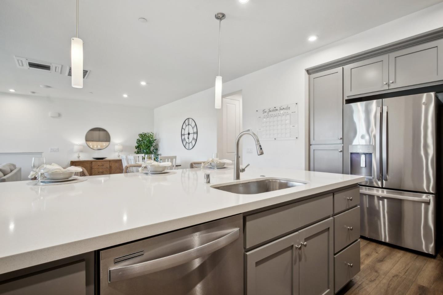5461 Dublin Boulevard Dublin, CA 94568 - Photo 11 of 55 a kitchen with a sink and refrigerator