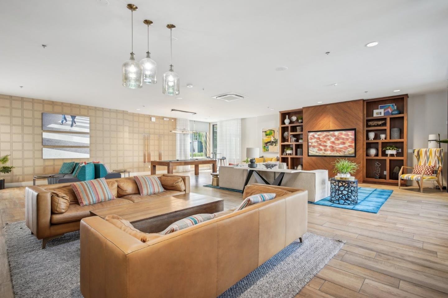 5461 Dublin Boulevard Dublin, CA 94568 - Photo 48 of 55 a living room with fireplace furniture and a flat screen tv