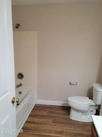 a view of small space with racks on the wall