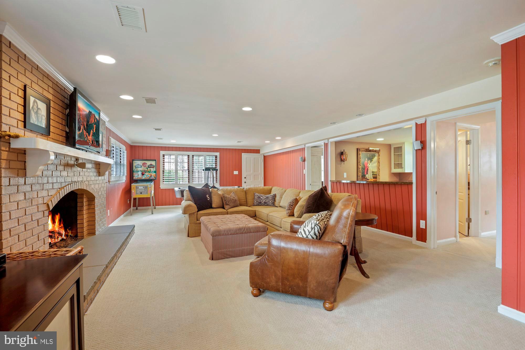 1218 Perry William Drive McLean, VA 22101 - Photo 33 of 37 Lower Level Recreation Room