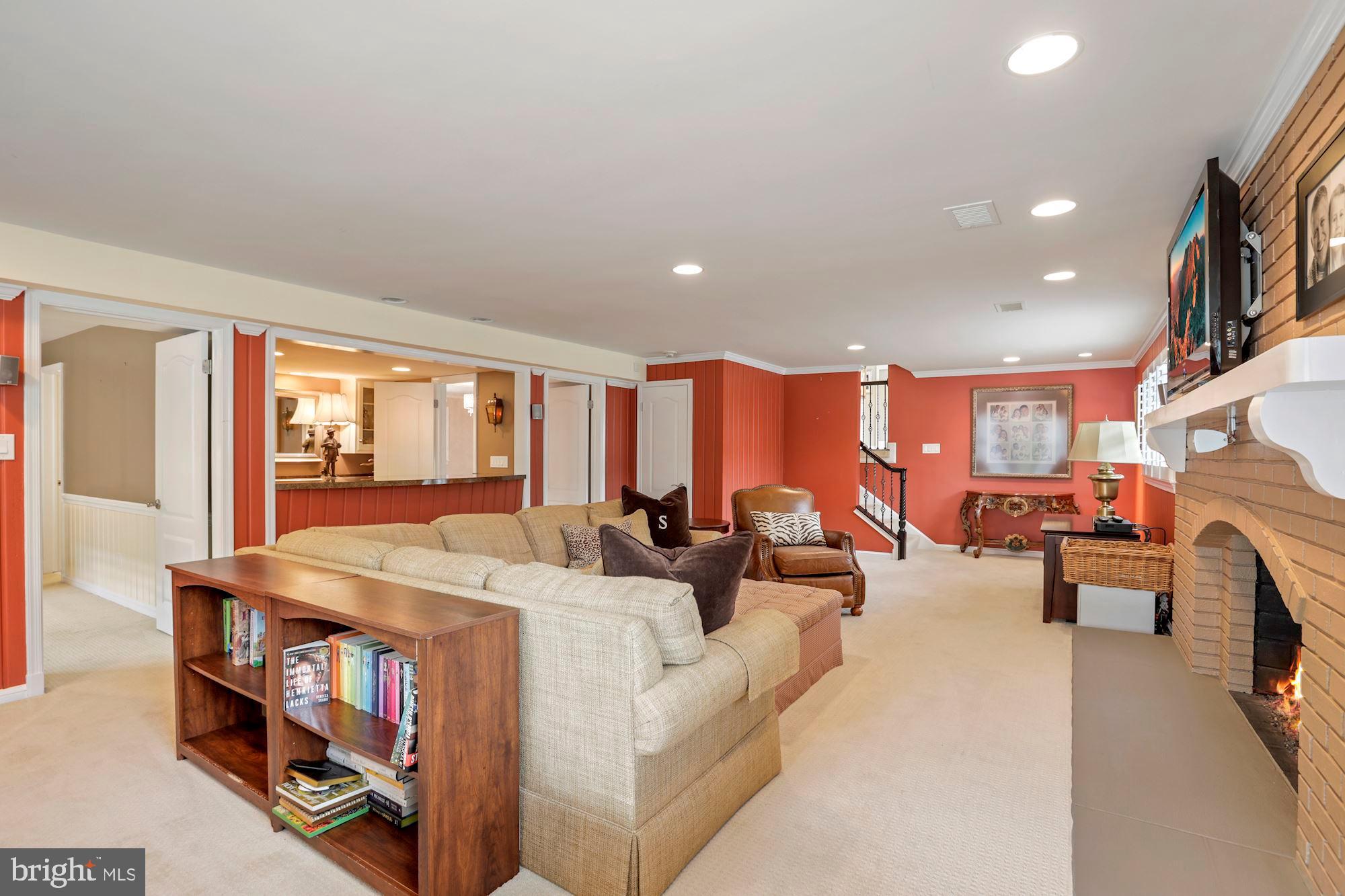 1218 Perry William Drive McLean, VA 22101 - Photo 34 of 37 Lower Level Recreation Room