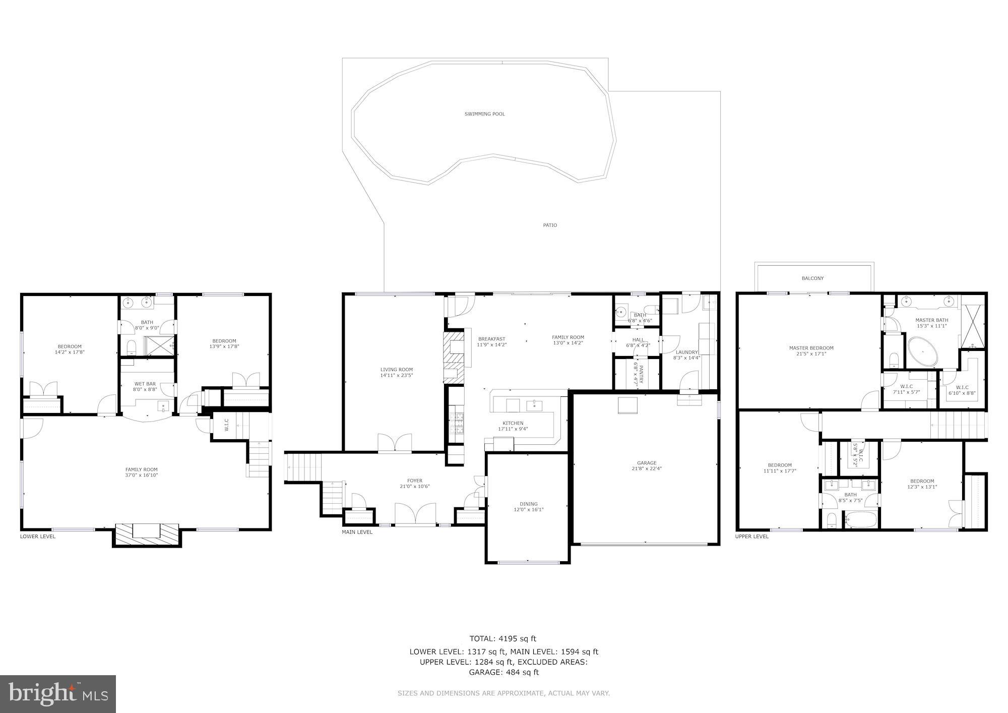 1218 Perry William Drive McLean, VA 22101 - Photo 37 of 37 Floor Plans
