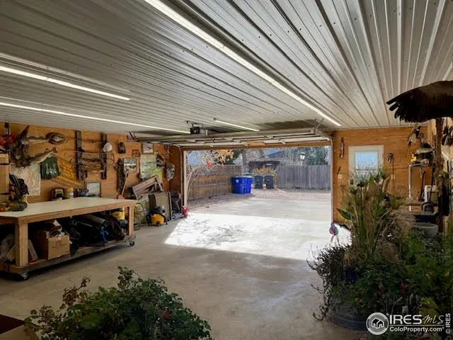 a view of storage and utility room