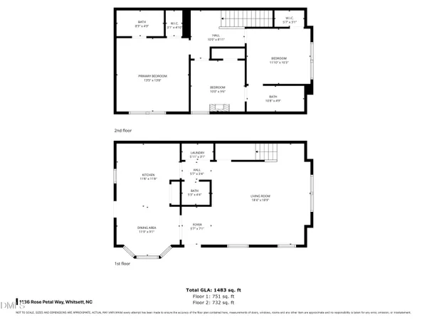 $239,000 | 1136 Rose Petal Way, Whitsett, NC 27377