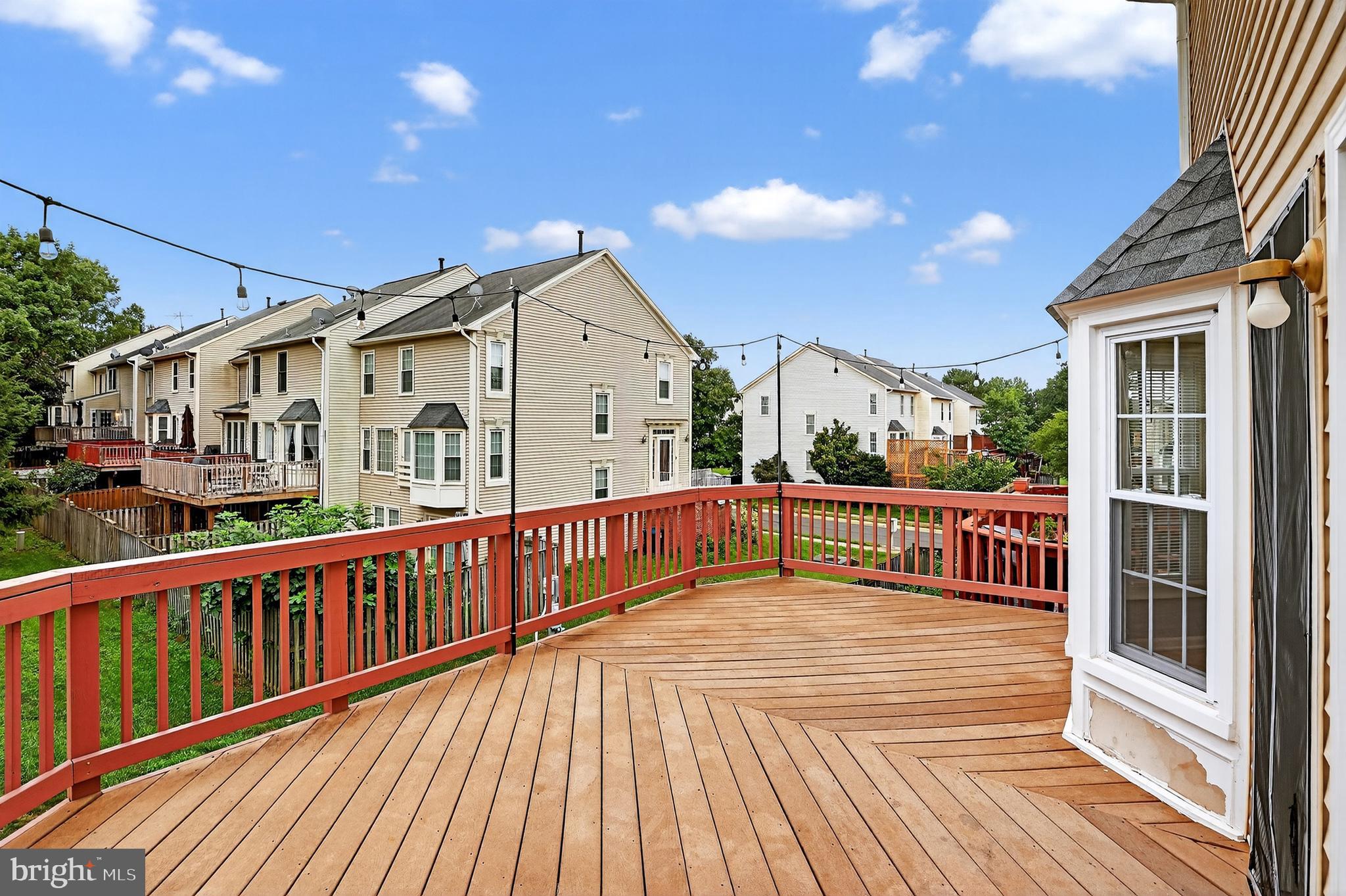 6319 Powder Flask Court Centreville, VA 20121 - Photo 21 of 31 a view of a house with wooden deck