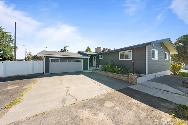 a view of a garden from a balcony