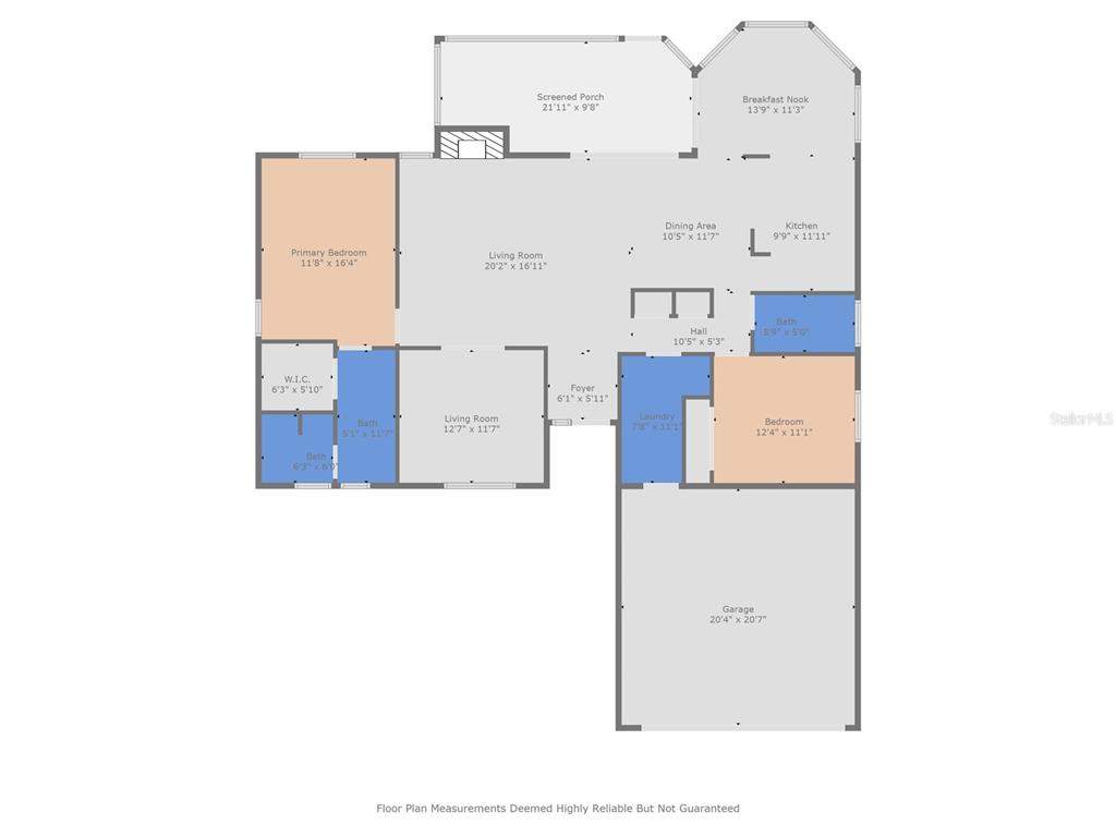 3602 Player Drive New Port Richey, FL 34655 - Photo 6 of 42 a picture of a wall with white walls