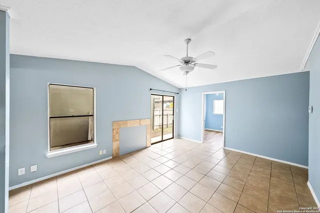 a view of an empty room with window