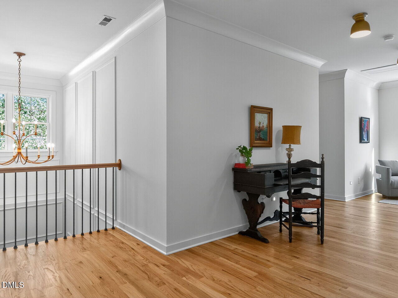 208 East Whitaker Mill Road Raleigh, NC 27608 - Photo 31 of 52 a view of a workspace with furniture and a window