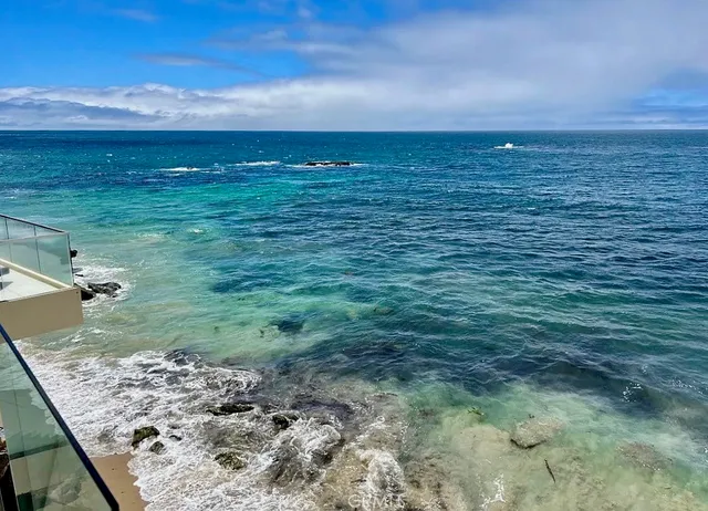 a view of a dry yard with wooden fence
