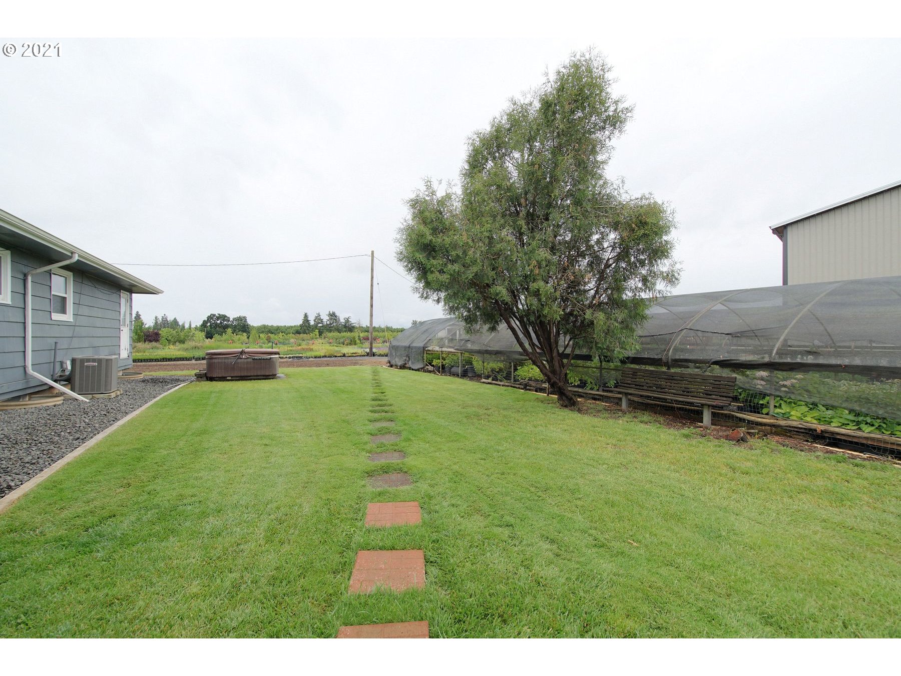 21451 River Road Northeast St. Paul, OR 97137 - Photo 27 of 32 a view of a backyard