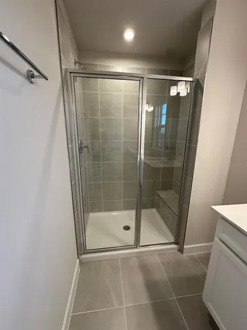 a view of a hallway with staircase