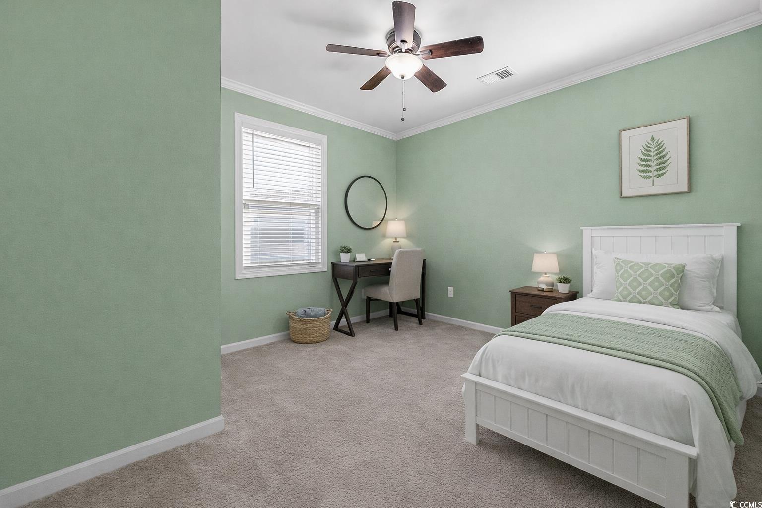 292 Carmello Circle Conway, SC 29526 - Photo 11 of 33 Unfurnished bedroom featuring crown molding and carpet floors