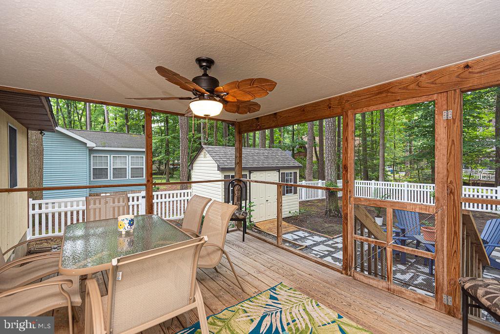 48 Moonraker Road Ocean Pines, MD 21811 - Photo 34 of 54 Rear Screened Porch