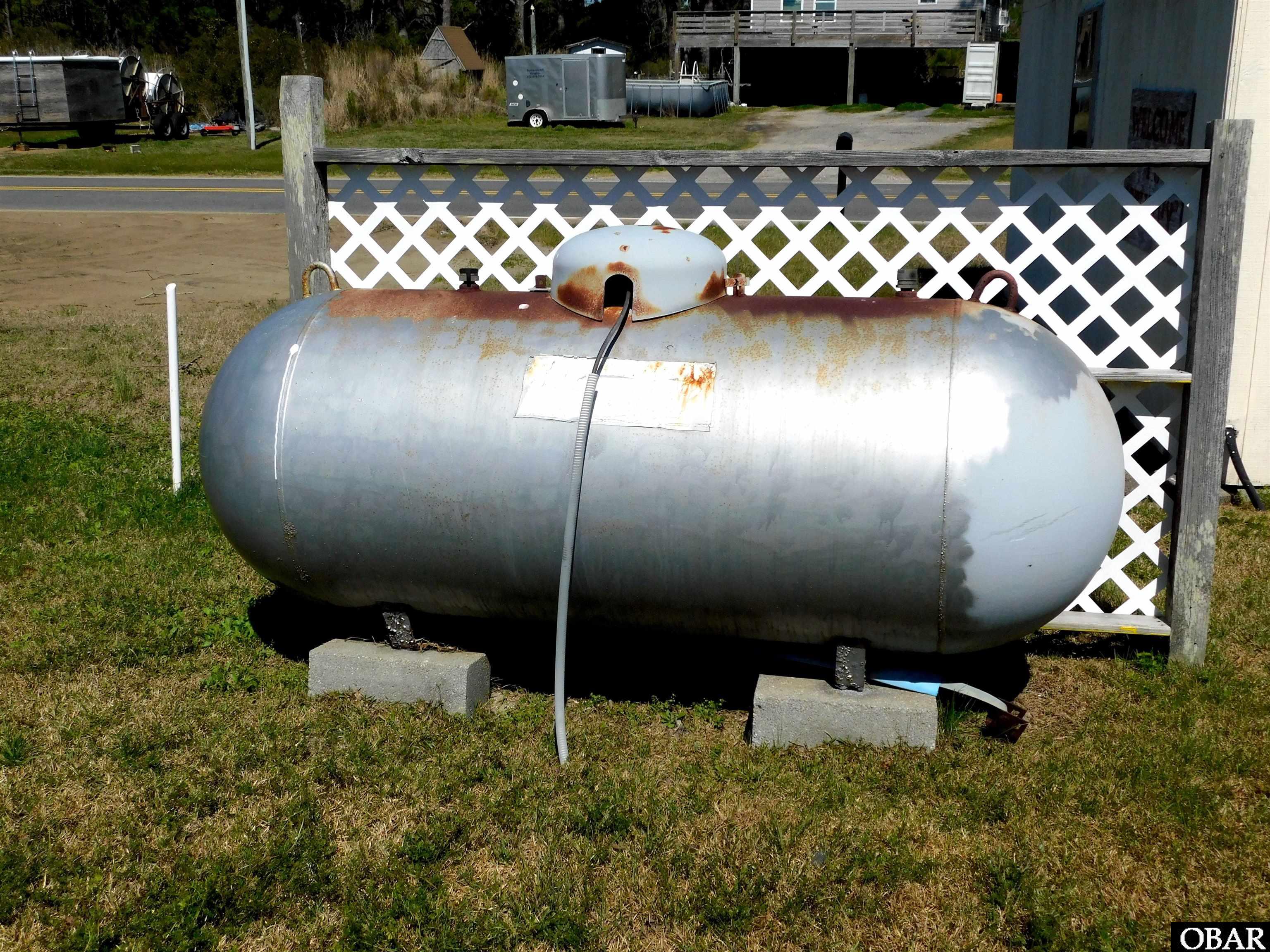 123 Bayview Drive Stumpy Point, NC 27978 - Photo 38 of 46 Leased Propane Tank